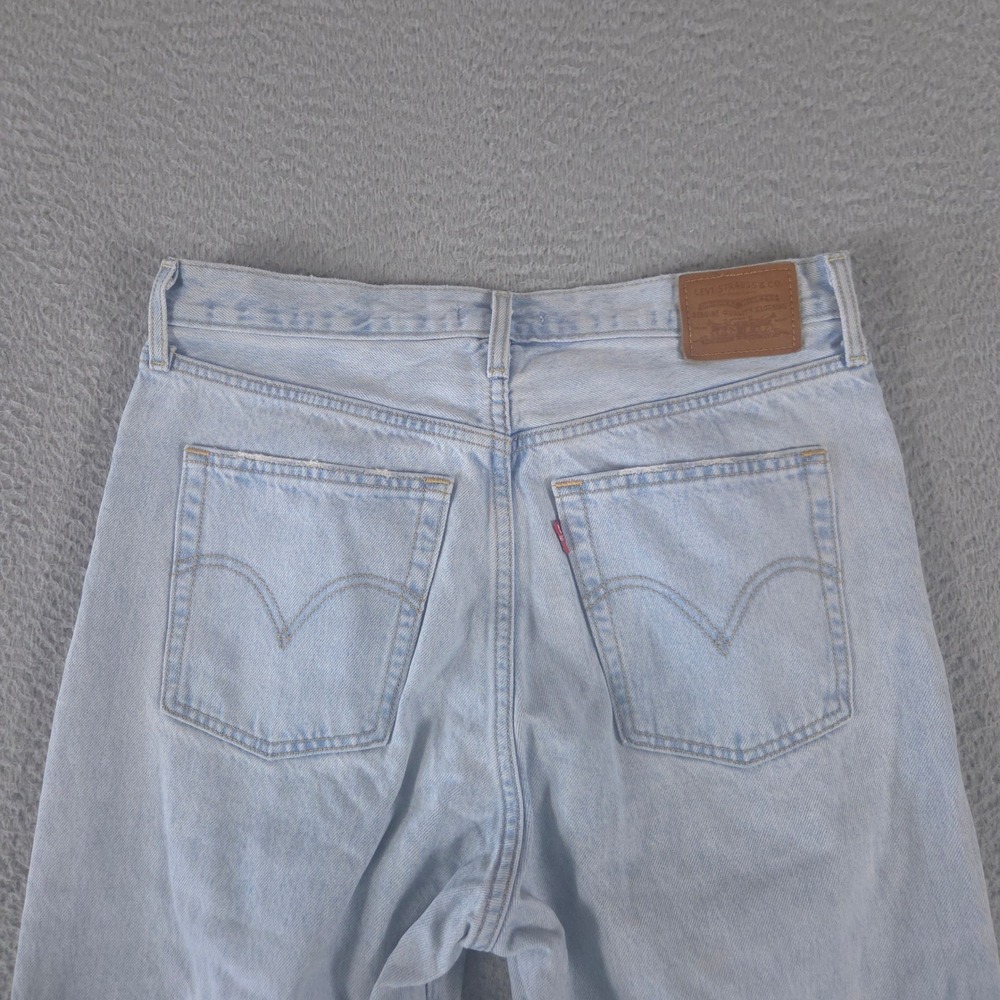 Light Blue Straight Leg Women’s Jeans - Picture 11 of 13